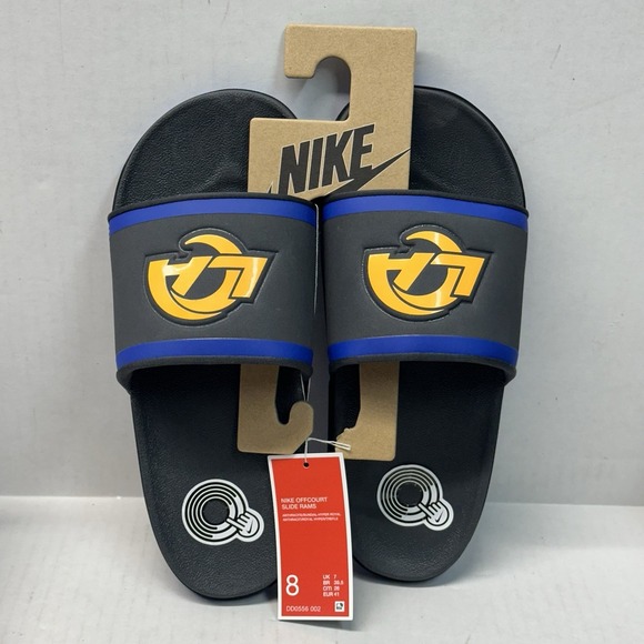 Nike Other - Nike Offcourt LA Rams Slides Sandals Men's Size 8 DD0556 002 New With‎ Tags